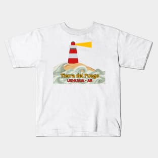 The lighthouse - Tierra del Fuego - Ushuaia Kids T-Shirt